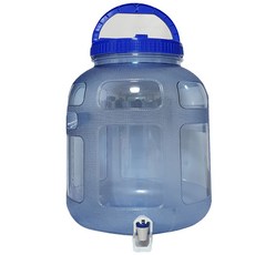 수도꼭지물통 22L/25L/45L 매실통 꼭지달린물통 생수통 과실주병, 수도꼭지물통45L, 1개