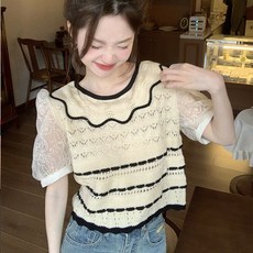 데이데이 엘라이 카라 블라우스