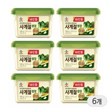 해찬들 사계절쌈장 500g x 6개