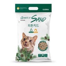퀸오브샌드 피톤치드 편백모래 6L X 6, 없음, 6개