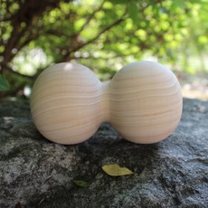 유레카스포츠 편백나무 땅콩볼 마사지볼, 1개
