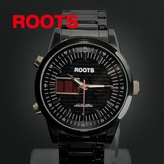 물건팜 ROOTS 루츠 R8029 BK 손목시계 남녀공용 메탈시계