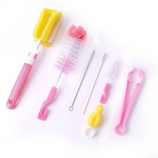 360도회전스펀지병세척솔