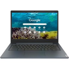 레노버 아이디어패드 3 비즈니스 크롬북 인 어비스 블루미디어Tek 8코어 최대 2GHz 4GB DDD4 RAM 64GB eMMC 14 in HD LCD Web Cam Chrom, 1개