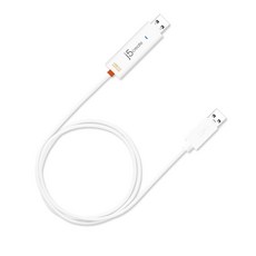 j5create USB3.0 WORMHOLE SWITCH 1.5m [Windows-Mac 5Gbps Windows MacOS X JUC500-EJ 링크 케이블, 1개