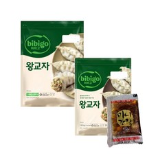 올따옴 추천 비비고 왕교자 2.46kg [ 1.05kg+1.4kg+미니간장], 2세트