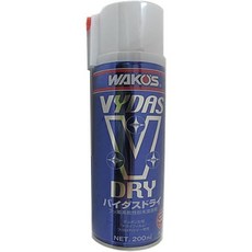 WAKO'S [VD] 비다스 드라이 (A211) 병 6.8 floz (200ml) 플루오로계 드라이 파우더 윤활유 곰팡이 제거제 유착 방지제 비다스 드라이 와코즈, 1개, 200ml