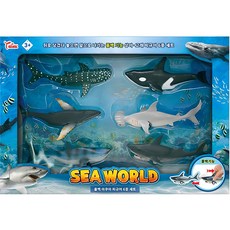 THINK Sea World全背水族館公仔 6種組, 1組