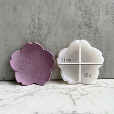 실리콘몰드제작 화분 얼음틀 레진공예 베이킹 향초 몰드 콘크리트 트레이 금형 구름 모양 에폭시 수지 석고