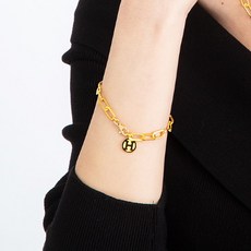 남자순금클립팔찌