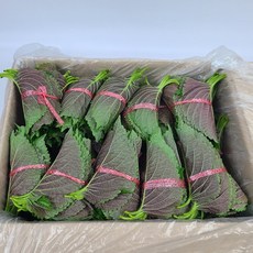 영호네농산물 밀양 깻잎 특품, 1box, 2kg