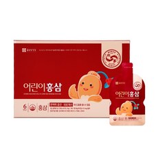 헬스라이프 어린이홍삼 20ml x 30포 (3박스) 종근당건강 키즈홍삼 6년근 진액 H, 1박스, 30회분