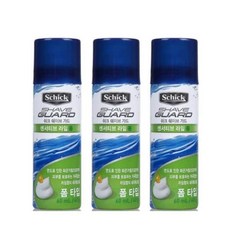 쉬크 쉐이브가드 센서티브 라임폼 60ml x 3개 쉐이빙폼
