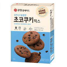 라이브잇 큐원 홈메이드 초코쿠키 믹스, 7개, 300g