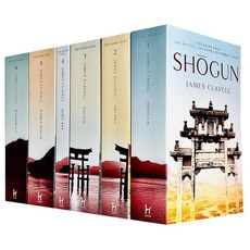 James Clavell's Asian Saga Series 6 Books Collection Set:제임스 클라벨 - 쇼군. 아시아 사가 6권 박스세트, James Clavell's Asian Saga S.., James Clavell(저),Hodder.., Hodder