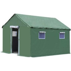  조립식창고 농막비닐하우스 야외 방한 하우스 군용 1.픽셀천+옥스포드천 3x2M 2인용  상품 이미지