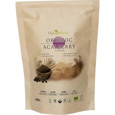 MySuperfoods Acai Berry Powder 마이수퍼푸드 아사이 베리 파우더 200g, 1개