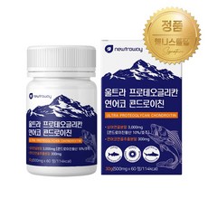 코어레이 여에스더 프로테오글리칸 연어코연골 콘드로이틴황산 콘드로이친황산 프로테오클리칸 효능 필름 대체 2개 120정