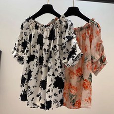 넬리 퍼티 패턴 블라우스_NB2BL057