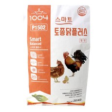 스마트 토종닭 플러스펠렛 사료, 20kg, 1개