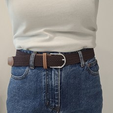 좋은선택 남녀공용 스판 밴딩 캐쥬얼 벨트