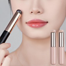 비라이프 실리콘 젤리 메이크업 멀티 립 브러쉬 1+1, 숏, 2개, 핑크