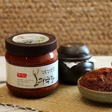 백야농원 전통 보리 막장 저염 재래 경상도식 쌈장 막장 500g 1kg, 재래식 보리 막장 500g, 1개