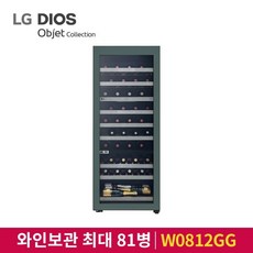 [엘지전자] ○[81병] LG 오브제 와인셀러 그린(W0812GG)