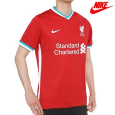 나이키 리버풀 FC 스타디움 홈 숏슬리브 저지 빨흰 티셔츠