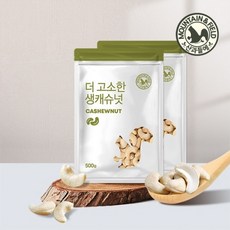 산과들에 생캐슈넛500gx2봉 / 신선한 견과류