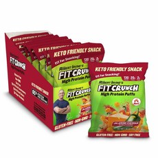 Fit Crunch 핏 크런치 저탄수 고단백 식사대용 프로틴 보충 간식 30g 8팩