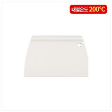 일본 칸다 086060 실리콘 사각 스크래퍼 도마 청소 베이킹 요리 다용도, 1개