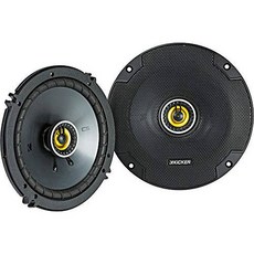 Kicker cs Series CSC65 6.5 인치 차량용 오디오 스피커 우퍼 옐로우 2 팩 K, 상세내용참조