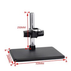 현미경 HAYEAR CCD CMOS 산업용 카메라 홀더 50mm 조정 가능한 상하 암 브래킷 디지털 렌즈 테이블 고정