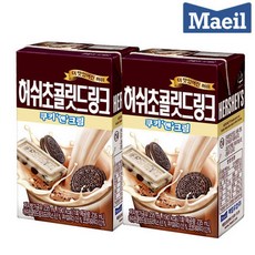 매일유업 허쉬 초콜릿드링크 쿠키앤크림 235mlx16팩, 235ml, 16개