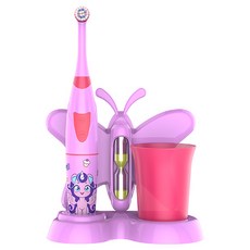 블루블루고 즈즈 어린이 회전식 전동칫솔 양치 세트, 칫솔세트, 1개