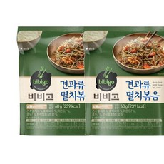 CJ 비비고 견과류멸치볶음, 60g, 36개