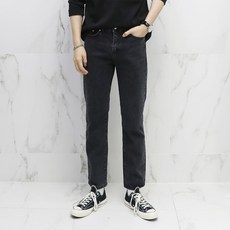 남자세미와이드데님