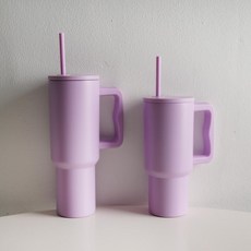1.18리터 텀블러 대용량 손잡이 보온보냉, 1180ml, 라벤더, 1개