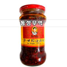 노깐마 로깐마 소스 양념 LAOGANMA, 280g, 1개