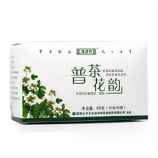 칠채운남 경풍상 보이차 생차 보차 화운 자스민대엽 선청차 60g, 1개입, 1개
