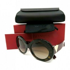429385 / Valentino Havana V Logo Round Women Sunglasses New w/Box VA 4058 5002/13 52mm