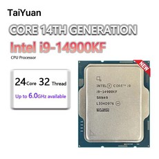 인텔®코어™I9-14900KF 24 코어 LGA 1700 CPU i9 s i9 14900KF 14 세대 신제품 쿨러 미포함, 01 CHINA - 14세대cpu