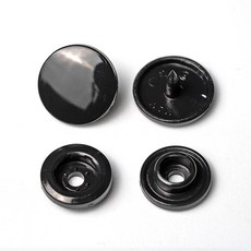  코지파파 티단추 12mm 15mm 50쌍 스냅단추 똑딱단추 티단추 12mm 블랙 50쌍  상품 이미지