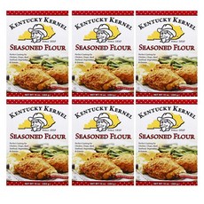Kentucky Kernel Seasoned Flour 켄터키 커널 양념 밀가루 10oz(284g) 6팩