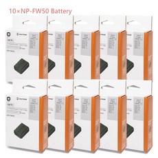 소니 캐논 전용 호환 충전기 NP-FW50 소니 호환 A6000 A7M2 A7R II 1080mAh Camere 배터리 BC-VW1 충전기, 04 10 FW50 Battery