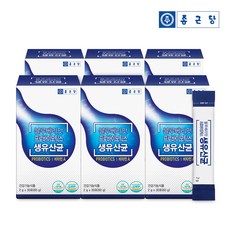 종근당 블루베리맛 프로바이오틱스 생유산균 30포(1개월분), 60g, 6박스