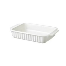 이케아 포에티스크 사각 오븐 접시 그릇 30X20 cm(오븐/전자레인지/식기세척기 사용 가능), 1개