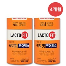 락토핏 종근당건강 생유산균 코어맥스, 60포, 2g, 2개