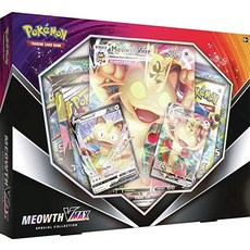 PKMN Special Collection Box Meowth VMax Sword & Shield Pokemon V Gigantamax Series, 단일상품